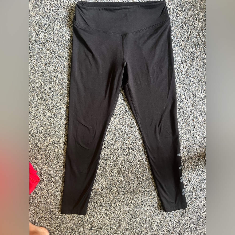 Pink/Victorias secret cozy fleece lined leggings